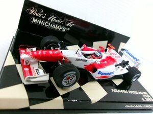 ミニチャンプス 1/43 パナソニック トヨタ レーシング TF104 #16 R.ZONTA (1255-198)