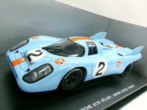 ユニバーサルホビーズ イーグルレース 1/18 ポルシェ 917K #2 ガルフ MONZA 1000Km 1970 ウィナー (1331-365)