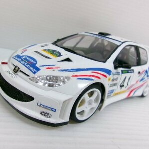 タミヤ 1/24 プジョー 206 WRC キット カタルーニャラリー 2000 #41 仕様 プラモデル 完成品 (4122-364)の画像1