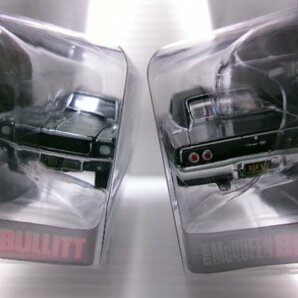 未開封 グリーンライト 1/64 S.マックイーン BULITT マスタング GT & ダッジチャージャー セット (6335-586)の画像5