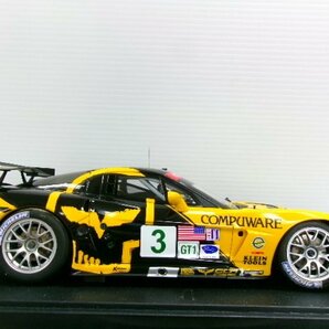 オートアート 1/18 シボレー コルベット C6R #3 ALMS 2007 (1224-700)の画像3