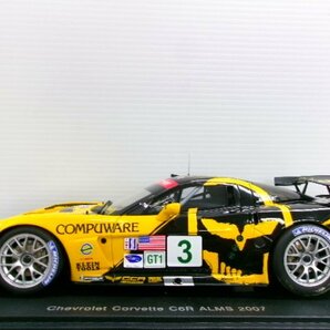 オートアート 1/18 シボレー コルベット C6R #3 ALMS 2007 (1224-700)の画像4