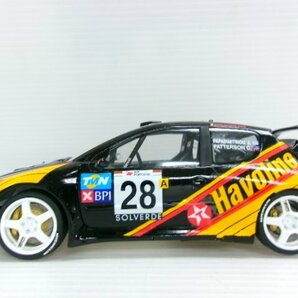 タミヤ 1/24 プジョー 206 WRC プラモデル 完成品 Havoline #28 ポルトガル 2001 仕様 (4122-363)の画像4