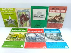 洋書 戦車・軍用車両の本 7冊 セット (1221-667)