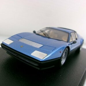 アイドロン 1/43 フェラーリ 512BB 1976 メタリックブルー/ブラック (4572-705)の画像1