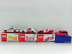 イベントトミカ・ショップ限定トミカ スバル インプレッサ & RX-7 + スバル特注 フォレスター プルバックカー (6144-277)