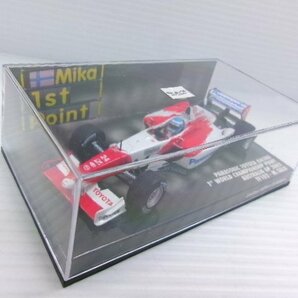 ミニチャンプス 1/43 パナソニック トヨタ レーシング TF102 #24 1st ポイント オーストラリアGP 2002 M.サロ (8179-576)の画像7