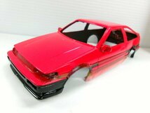 フジミ 1/24 イニシャルD 頭文字 D トヨタ AE86 トレノ + トヨタ AE86 レビン キット 作りかけ (5131-729)_画像6