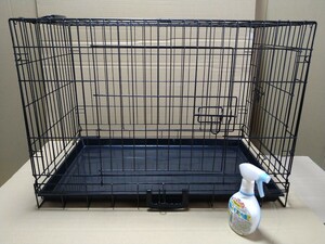 ma LUKA n compact cage L size folding dog for pet gauge tray attaching 