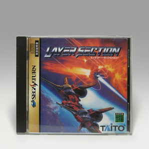 ● SS レイヤーセクション T-1101G 動作確認済み LAYER SECTION NTSC-J Taito 1995 SEGA SATURN セガサターン セガ タイトーの画像1