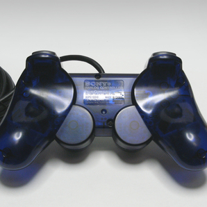 ● SONY 純正 PS2 アナログコントローラー SCPH-10010MB ミッドナイト・ブルー 整備済み デュアルショック2 DUALSHOCK 2 Midnight Blue 紺の画像2