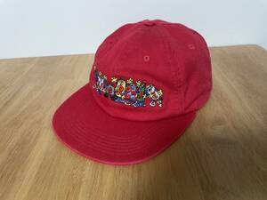 SUPREME シュプリーム Friends 6-Panel denim cap パネル デニム キャップ RED 赤 camp cap キャンプ キャップ