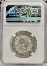 【1円スタート】1840B&C MS61 イギリス領 インドルピー ヴィクトリア女王 ヤングヘッド 銀貨 シルバー NGC アンティークコイン ボンベイ_画像2