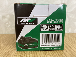 ♪【中古品】★1円スタート★HiKOKI(ハイコーキ) 第2世代マルチボルト蓄電池 36V 0037-9241 BSL36A18X【送料無料】2024H1YO6-TMS1K-61