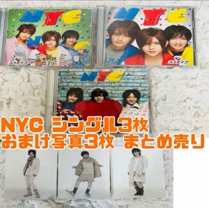 【ジャンク品】NYC シングル CD/DVDセット 3枚 写真3枚 まとめ売り CD NYC DVD