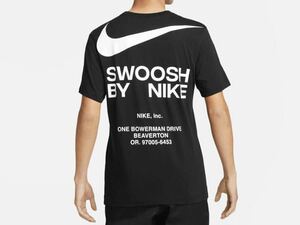 NIKE ナイキ NSW ビッグ スウッシュ S/S Tシャツ 半袖 サイズXL ビッグロゴ ブラック ホワイト NIKE 公式 売り切れ 品