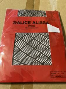 alice alissa paris fine collection パンティストッキング パンスト タイツ ラッセル編 サポートタイプ 網 編み ネット panty stocking
