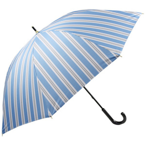 ☆ 6635ブルー ☆ ATTAIN 晴雨兼用 47cm 傘 レディース 大人 長傘 47cm 晴雨兼用 かさ カサ 雨傘 日傘 一級遮光 UVカット99％ 手開き
