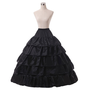 * black * pannier pkq004 pannier long long pannier Princessline dress for pannier volume up wedding bride dress 