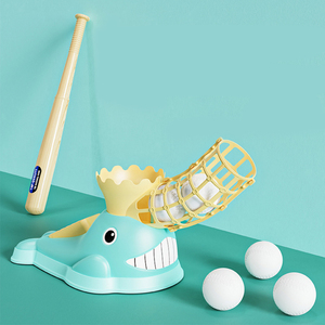 * A type × turquoise * baseball set practice pmybase003 baseball practice set toss machine batting batting machine training practice 