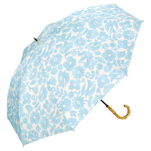 * flower . bird sax * world party Wpc. shade pattern print 55cm parasol complete shade wpc long umbrella . rain combined use umbrella world party umbrella 