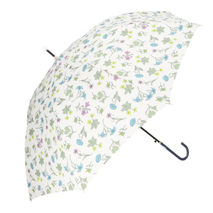 ☆ ボタニカルフラワーBExSKY ☆ amusant sous la pluie 60cmBJ 耐風 スリム 長傘 傘 レディース ブランド 長傘 60cm 耐風 風に強い 耐風傘