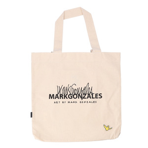 * IVORY/J * (What it isNt) ART BY MARKGONZALES tote bag What it isNt MARK GONZALES tote bag tote bag WITD-024 tote bag 