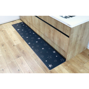 * Star light NV kitchen mat ...45×240 mail order stylish pvc 240cm kitchen mat kitchen supplies check cat .. long mat long slide 