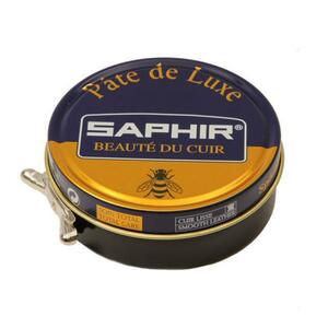 ☆ 01.ブラック サフィール SAPHIR ビーズワックスポリッシュ 50ml 靴ケア用品 定番 無色 ダークタン濃茶 黒 保革剤 ツヤ出し 靴磨き 油性