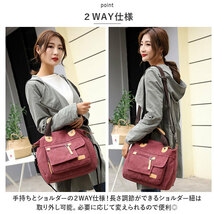 ☆ ブルー ☆ ショルダーバッグ pmyshbag11 トートバッグ ショルダー 2way キャンバス トートバック ショルダーバッグ トート バッグ_画像6