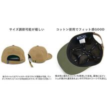 ☆ Black ☆ S.V CAP TYPE2 帽子 キャップ つば ぼうし ミリタリーキャップ ワークキャップ CAP サイズ調節可能 バックル付き_画像9