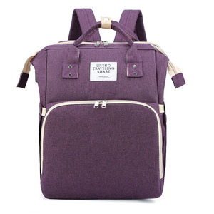 * лиловый * mother z рюкзак многофункциональный pmy19655 детская кроватка перевозка складной "мамина сумка" рюкзак 2way модный большая вместимость 