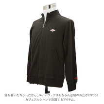 ☆ TOP/GREY ☆ Lサイズ ☆ BALL OE裏毛 ワッペン付き ジャケット 60507 薄手 ブルゾン メンズ アウター ブランド BALL 60507 おしゃれ_画像5