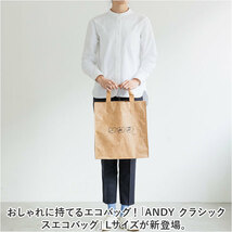 ☆ トリオ ☆ ANDY クラシックスエコバッグL ねずみのANDY エコバッグ アンディ エコバック マイバッグ ブランド_画像4