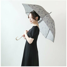 ☆ ドット/ホワイト ☆ because ビコーズ 長傘 because ビコーズ 長傘 レディース 58cm 晴雨兼用傘 雨傘 日傘 傘 日よけ 日除け UVカット_画像5