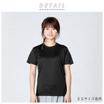 ☆ 015.オレンジ ☆ LLサイズ tシャツ 半袖 通販 Tシャツ カットソー メンズ レディース SS S M L LL 大きいサイズ 無地 ユニフォーム 3.5_画像4