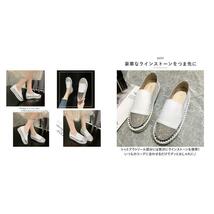 ☆ ブラック ☆ 40(内寸25cm) ☆ ローファー レディース 靴 pmyshoes22 スリッポン レディース スニーカー ローファー 靴 厚底 くつ 白 黒_画像9