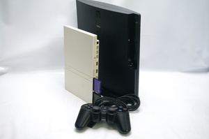 [ジャンク品] ソニー PS2 PS3 SCPH-70000 CECH-3000A 本体 PS3 コントローラーのみ プレステ