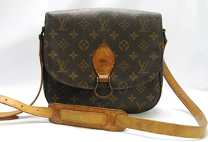 [ジャンク品] LOUIS VUITTON サンクルー GM ショルダーバッグ モノグラム 鞄 　ルイヴィトン M51242