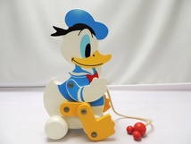 中古 東京ディズニーリゾート つみっきー ドナルドダック 木製 おもちゃ コトコトお散歩 WOODEN BLOCK TOY ディズニー_画像2