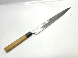 1* 正本 ３３０mm 　柳刃 包丁　水牛　シノギ型 柄　　刺身 日本 和 料理 本職 プロ