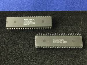 WD33C93A-PL【即決即送】ウェスタンデジタル インタフェイスコントローラーIC [AZT8-16-21/281865M] Western Digital SCSI Controller ２個