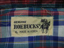 ■送料0 ^^ ROEBUCKS ウエスタンシャツ 3L ■シアーズ /Sears アメリカ USA古着 VINTAGE ビンテージ■N4_画像9