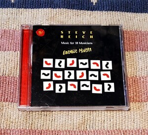 CD　Music For 18 Musicians　スティーヴ・ライヒ　Ensemble Modern Steve Reicｈ　ディスク良好　割引特典あり　送料込