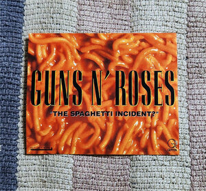 ステッカー　Guns N' Roses　ガンズ・アンド・ローゼズ　The Spaghetti Incident?　シール　非売品　未使用　貴重