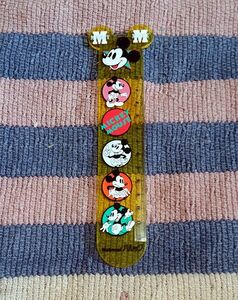  stationery ruler Disney Mickey Mouse Nationalpa look unused 