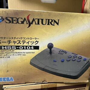 セガサターン バーチャスティック 新品未使用 SEGA HSS-0104 デッドストック品 コントローラーの画像1