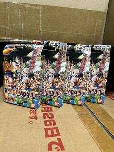 ドラゴンボール 初期 カードゲーム 第4弾 新品未開封 4box スターターボックス ブースターパック カードダス 旧