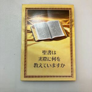 zaa-565♪聖書は実際に何を教えていますか　ものみの塔聖書冊子協会出版部 2005年