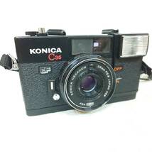 ◆◇コニカ◇◆KONICA C35 EF ブラックボディ ピッカリコニカ / HEXANON 38mm F2.8 フラッシュ・シャッターOK◆コレクション放出_画像2